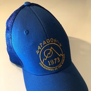 Vintage Patagonia hat royal blue